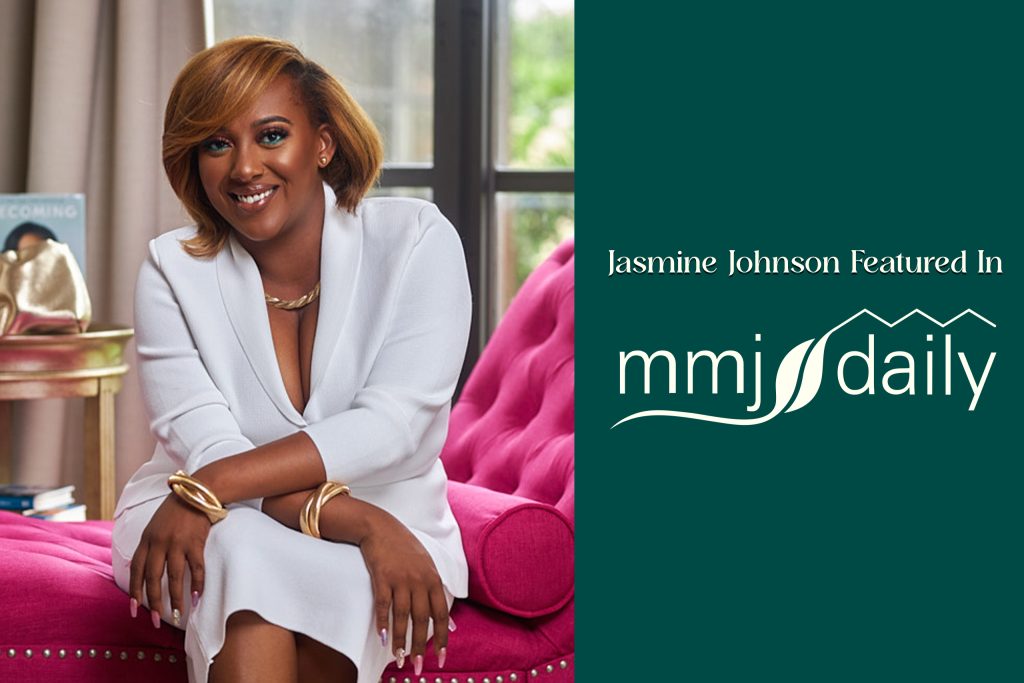 GŪD Essence CEO Jasmine Johnson honored in South Florida Business & Wealth’s 2025 Apogee Awards, featured in MMJ Daily for leadership in cannabis.